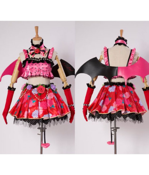 Hanayo Koizumi Love Live! New SR Little Devil Transformed Uniform Halloween Cosplay Costume