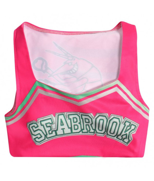 Cheerleader Girl Sportswear Dress Kids Halloween Costume 