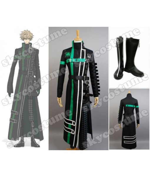 Amnesia KENT Cosplay Costume + Shoes Full Outfit from Amnesia