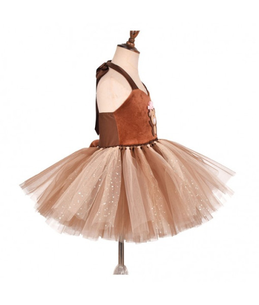 Animal Monkey TuTu Dress Halloween Cosplay Costume Animal Monkey TuTu Dress Halloween Cosplay Costume
