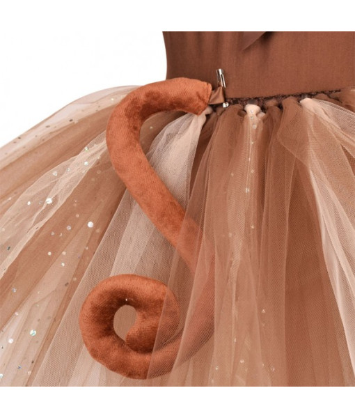 Animal Monkey TuTu Dress Halloween Cosplay Costume Animal Monkey TuTu Dress Halloween Cosplay Costume
