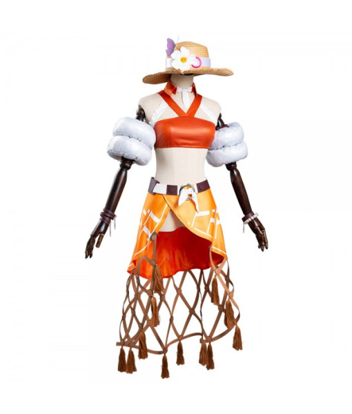 Ashe Game Overwatch OW Summer Skin Outfits Halloween Cosplay Costume