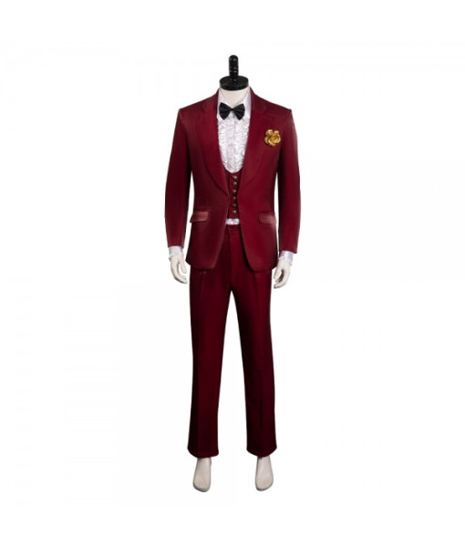 Beetlejuice 2 Betelgeuse Red Wedding Outfit Halloween Cosplay Costume