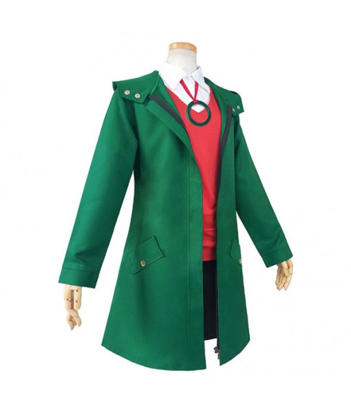 Chise Hatori The Ancient Magus' Bride Green Coat Cosplay Costume