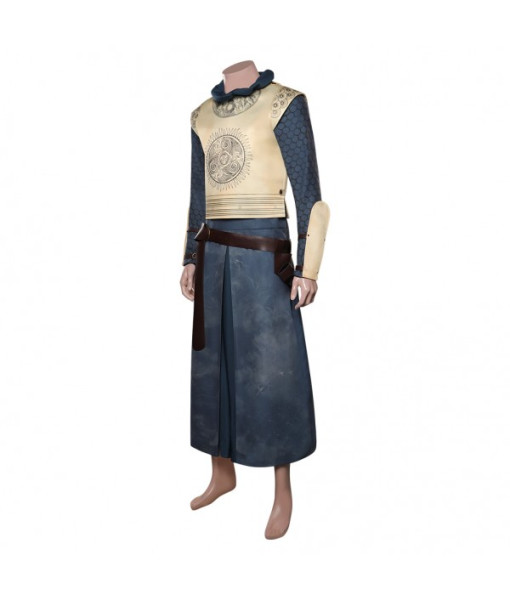 Men Medieval Human Soilder Amor Outfits Fantasy Halloween Stage Costume
