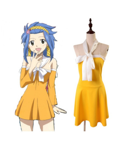 Fairy Tail Levy McGarden Dress Cosplay Costume  from Fairy Tail
