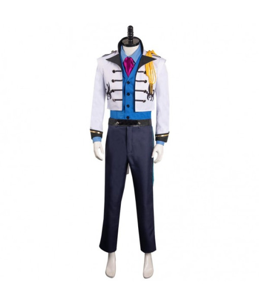 Men Fantasy Fairy Tale Handsome Prince Fullset Outfit Halloween Costume