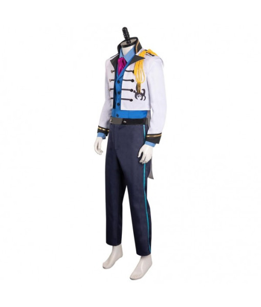 Men Fantasy Fairy Tale Handsome Prince Fullset Outfit Halloween Costume