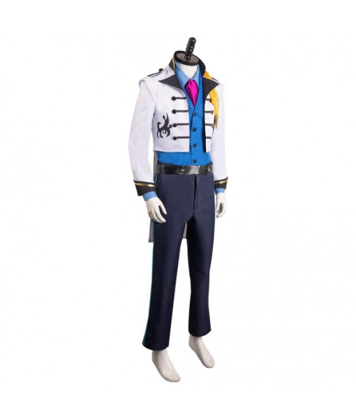 Men Fantasy Fairy Tale Handsome Prince Fullset Outfit Halloween Costume
