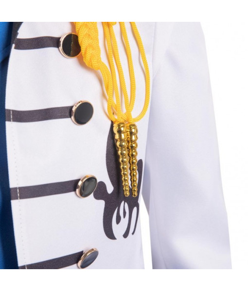 Men Fantasy Fairy Tale Handsome Prince Fullset Outfit Halloween Costume