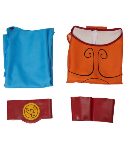 Men Rome Greek Amor Cape Outfit Leadgend Hero God Halloween Costume