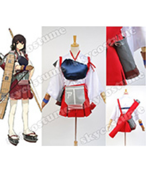 Kantai Collection KanColle Japanese Aircraft Carrier Akagi Dress Suit Cosplay Costume from Kantai Collection