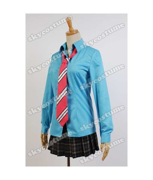 Kimi no Uso Your Lie In April Kaori Miyazono Uniform Dress Cosplay Costume from Your Lie In April
