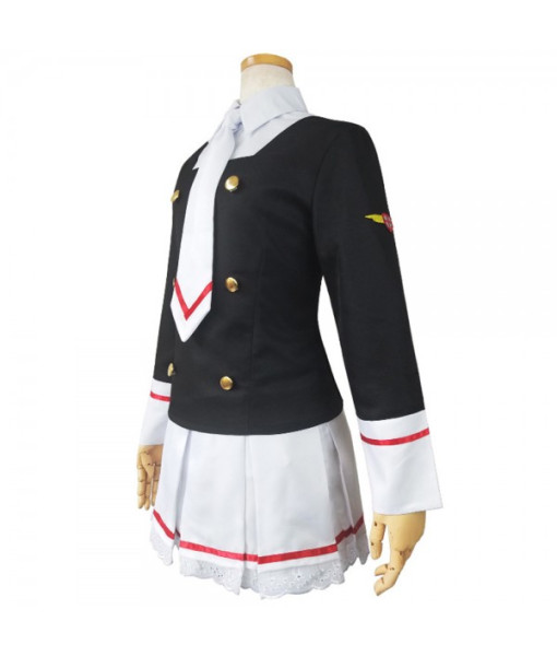 Kinomoto Sakura Cardcaptor Sakura Uniform Halloween Cosplay Costume