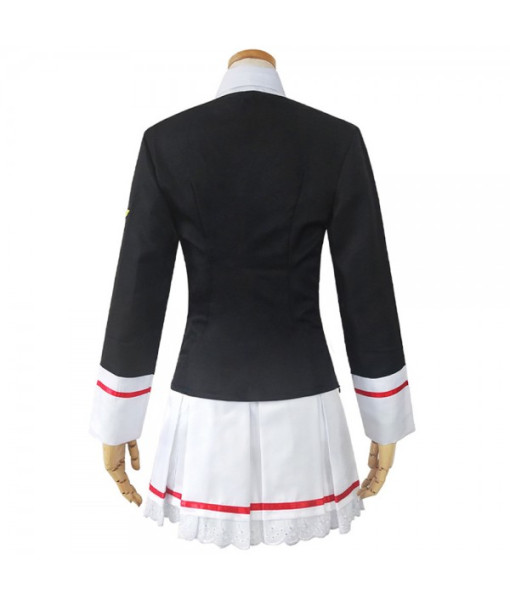 Kinomoto Sakura Cardcaptor Sakura Uniform Halloween Cosplay Costume