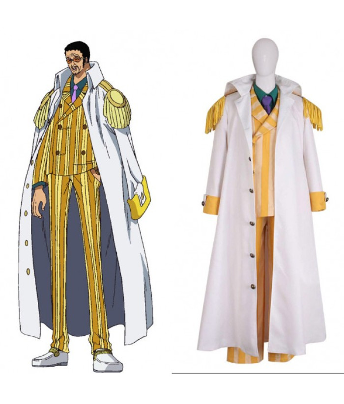 Kizaru/Borsalino One Piece Outfits Halloween Cosplay Costume