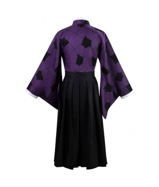 Adult Purple Kimono Japanese Outfit Halloween Costume