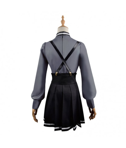 Women Black School Uniform Victorian Style JK Uniform Suit Halloween Costume