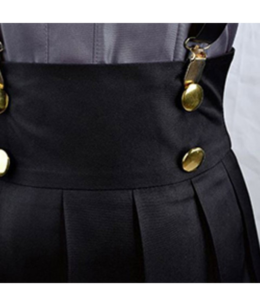Women Black School Uniform Victorian Style JK Uniform Suit Halloween Costume