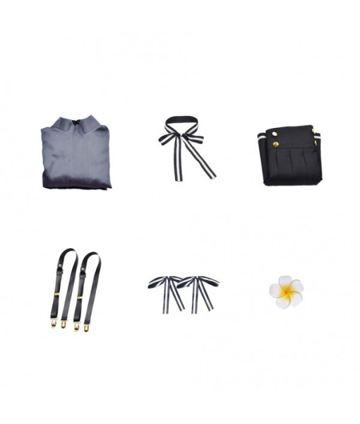 Women Black School Uniform Victorian Style JK Uniform Suit Halloween Costume