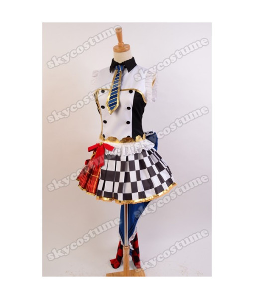  LoveLive! Rin Hoshizora Cafe Maid Uniform Cosplay Costume from LoveLive! 