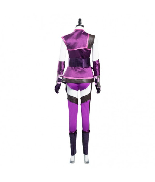 Mileena Mortal Kombat 11 Purple Dress Cosplay Costume