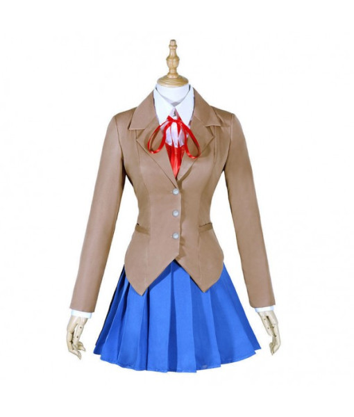 Women Light Brown Suit School Uniform JK Uniform Halloween Costume