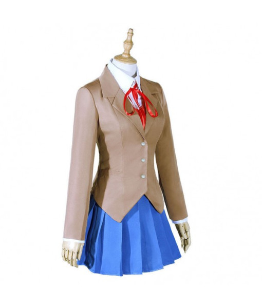 Women Light Brown Suit School Uniform JK Uniform Halloween Costume