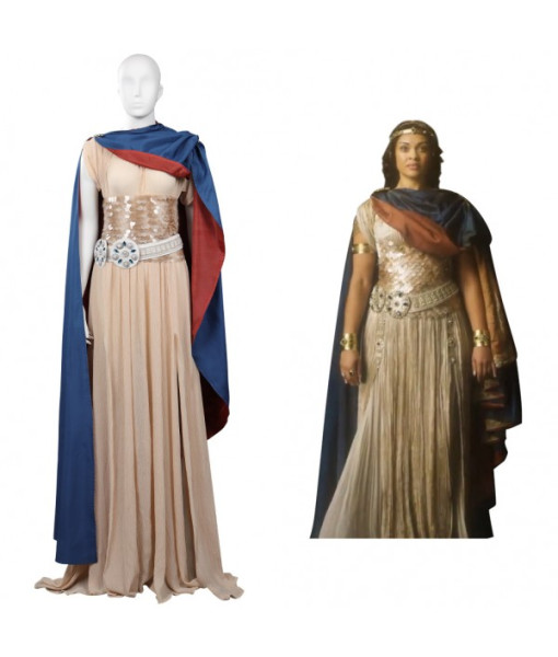 Queen Regent Míriel The Lord of the Rings: The Rings of Power Season 1 Dress Halloween Cosplay Costume