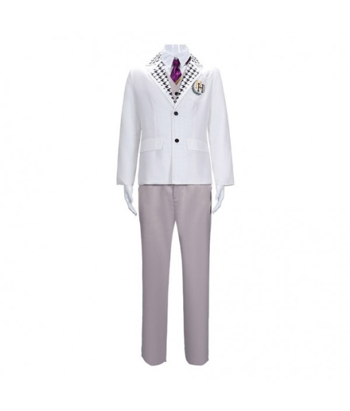 Men White Suit School Uniform Jk Uniform Halloween Costume