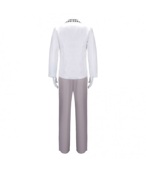 Men White Suit School Uniform Jk Uniform Halloween Costume