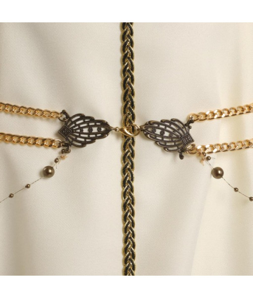 Women Medieval Fantasy Princess Palace Royal White Dress Square Collar Halloween Costume