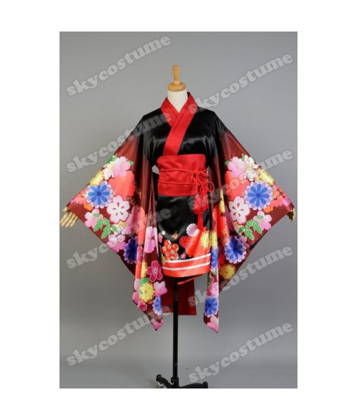 Super Sonico Sonico  Kimono Cosplay Costume  from Super Sonico 