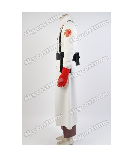 Team Fortress 2 Medic Suit Uniform Game Cosplay Costume from Team Fortress 2