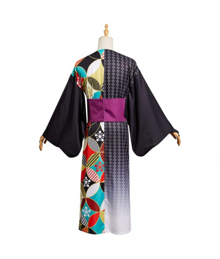 Uzui Tengen :Kimetsu No Yaiba Kimono Halloween Cosplay Costume ...
