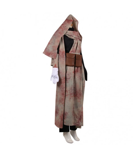 Women Medieval Fantasy Horror Cleric Halloween Costume