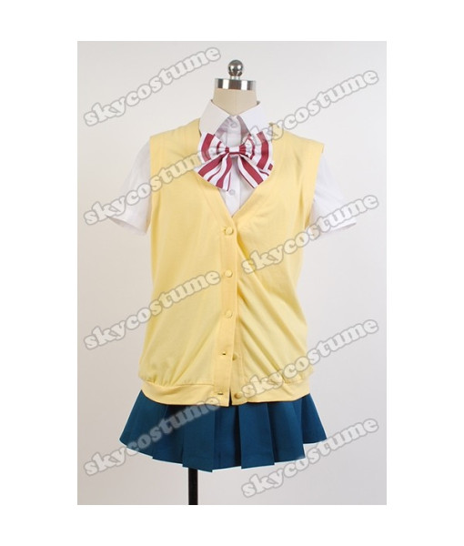 Wolf Girl and Black Prince Erika Shinohara Sweater Coat Skirt Outfit Cosplay Costume from Wolf Girl and Black Prince