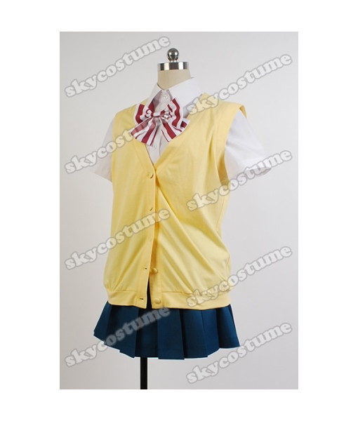 Wolf Girl and Black Prince Erika Shinohara Sweater Coat Skirt Outfit Cosplay Costume from Wolf Girl and Black Prince