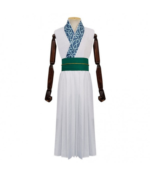 Women Light Blue Hanfu Dress Fullset Halloween Costume