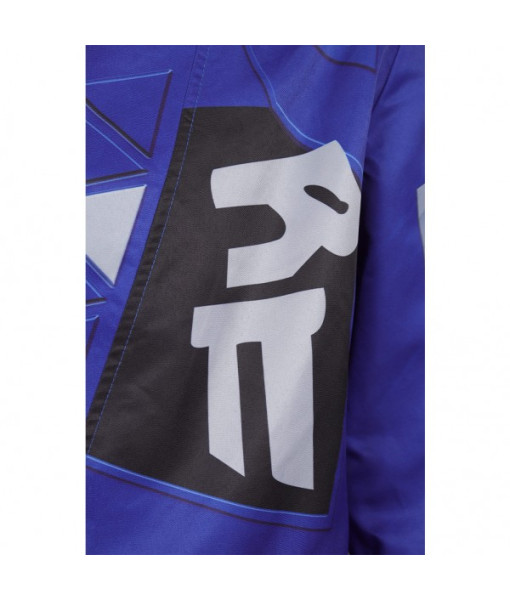 Men Dark Blue Jacket Futuristic Sci Fi Style Halloween Costume
