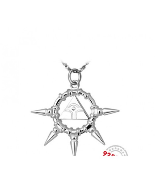 Yu-Gi-Oh pendant Chochma Silver Necklace from Yu-Gi-Oh