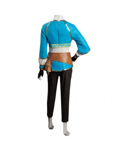 Women Blue Fantasy World Traveller Role Play Halloween Costume