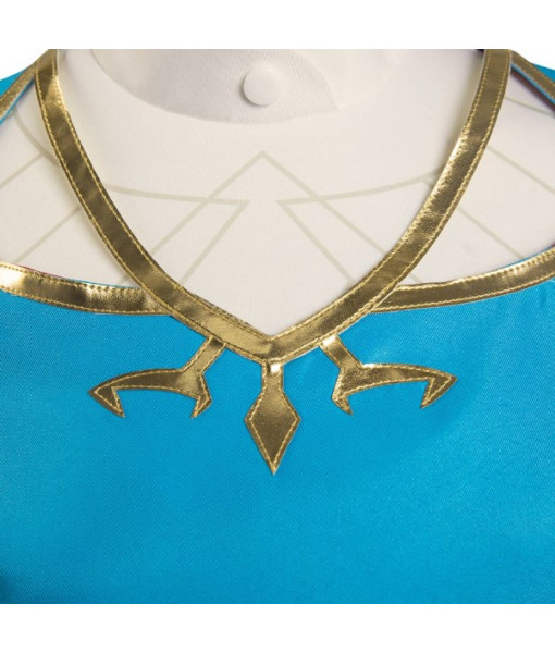 Women Blue Fantasy World Traveller Role Play Halloween Costume