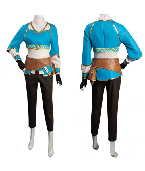 Women Blue Fantasy World Traveller Role Play Halloween Costume